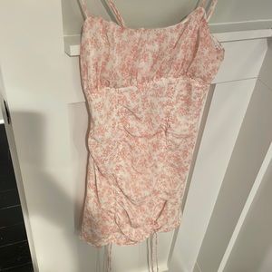 pink floral princess polly dress